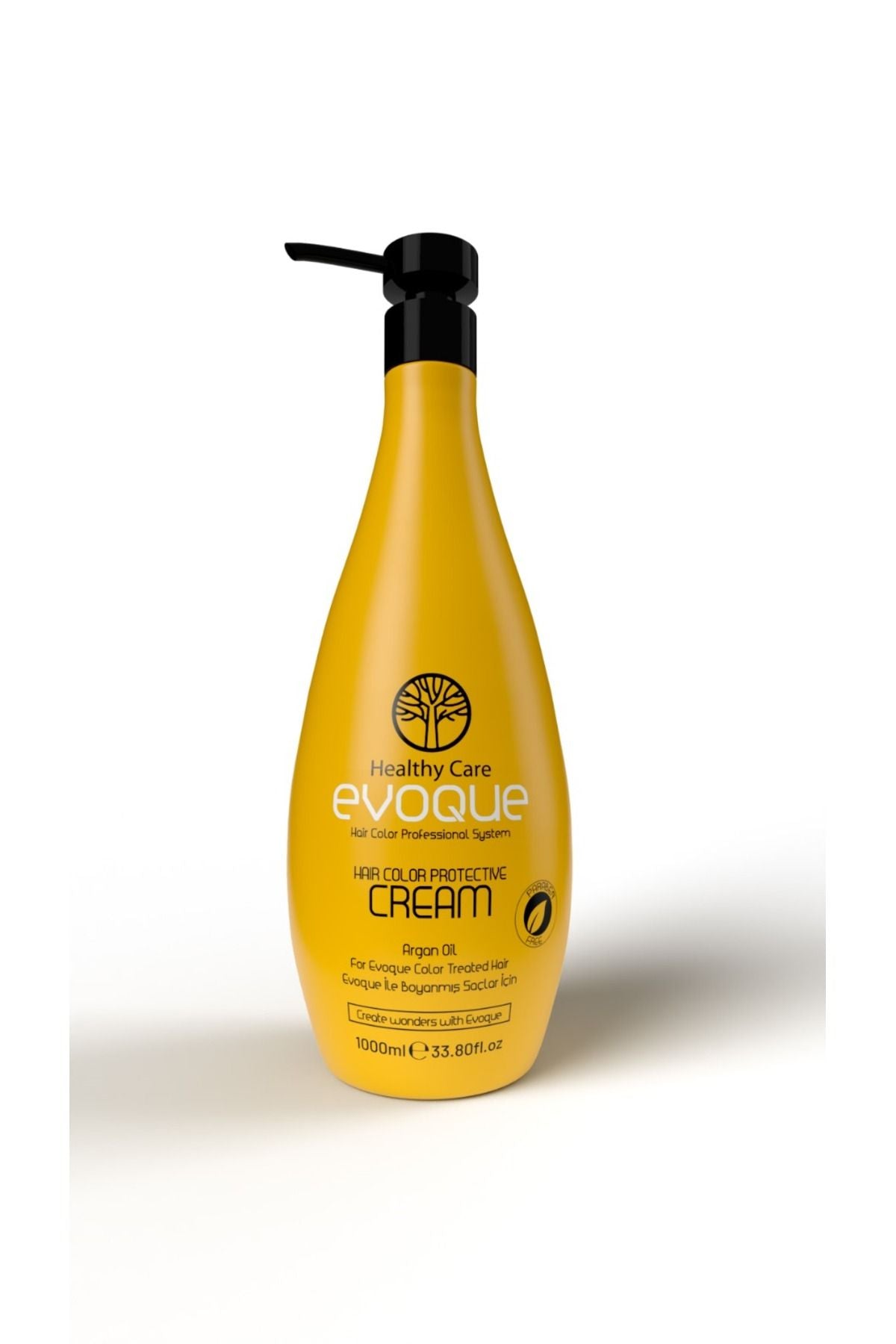 Evoque Saç Rengi Koruyucu Arındırıcı KREM, Argan YağLı ve Zeytin YağLı, Parabensiz-sülfatsız, 1000ml