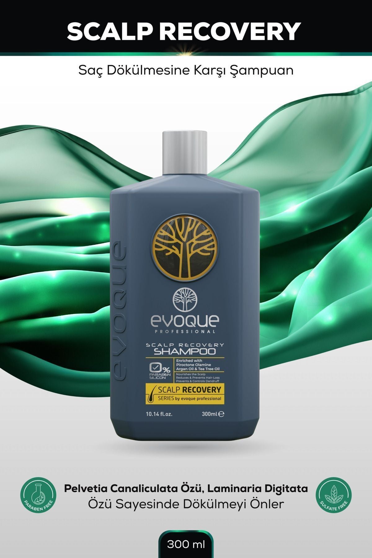 Evoque Scalp Recovery Saç Dökülmesine Karşı Şampuan 300ml
