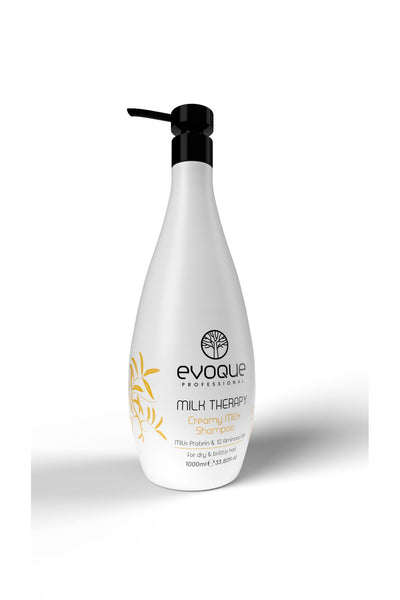 Evoque Milk Therapy Nemlendirici Şampuan, Amino Asit ve E Vitamini Takviyesi, 1000ML