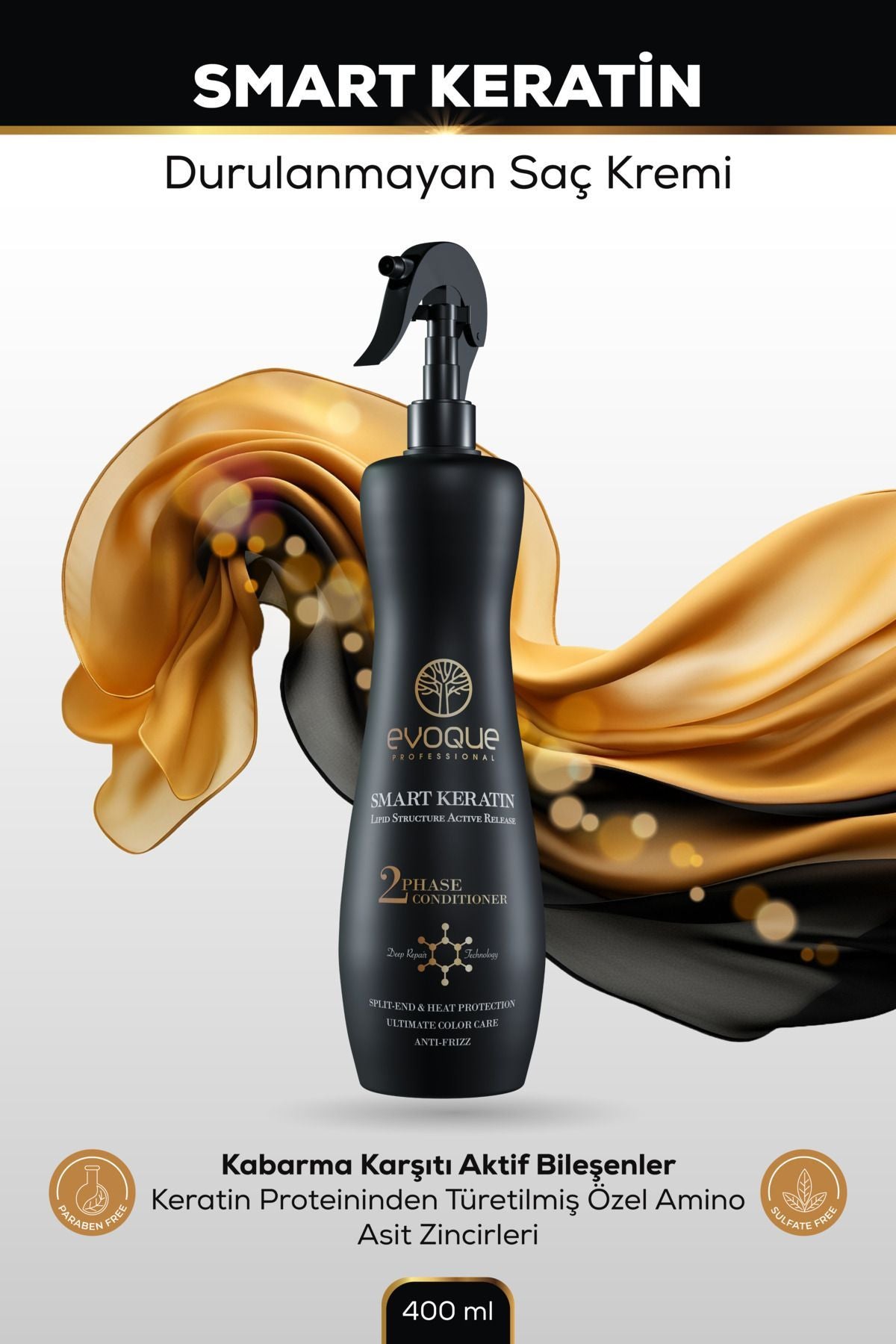 Evoque SMART KERATIN FÖN SUYU 400 ML.